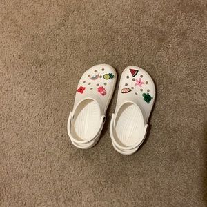 White Crocs